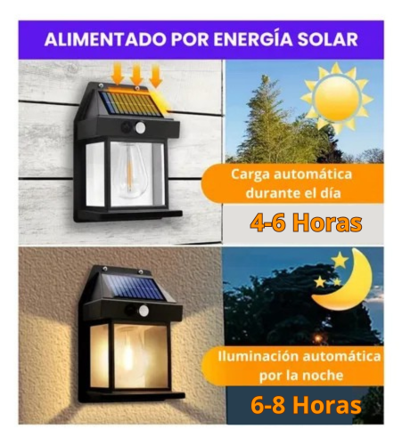 Iluminación Solar de Pared Ecológica